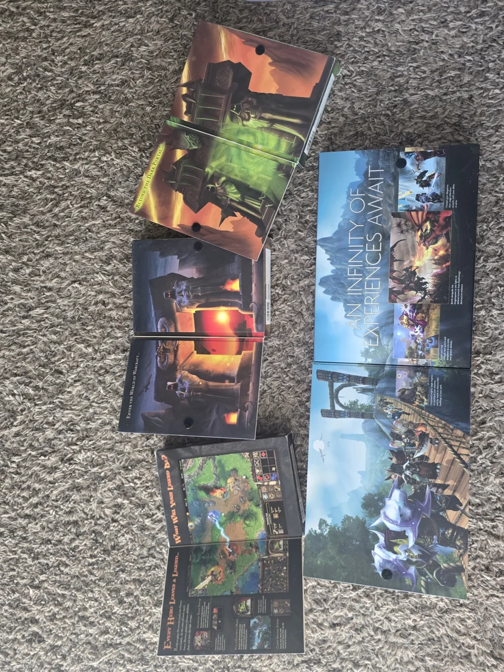Original World of Warcraft PC Game Lot Expansions Discs Blizzard WoW Bundle